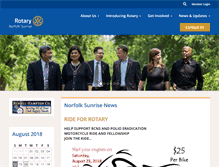 Tablet Screenshot of norfolksunrise.org